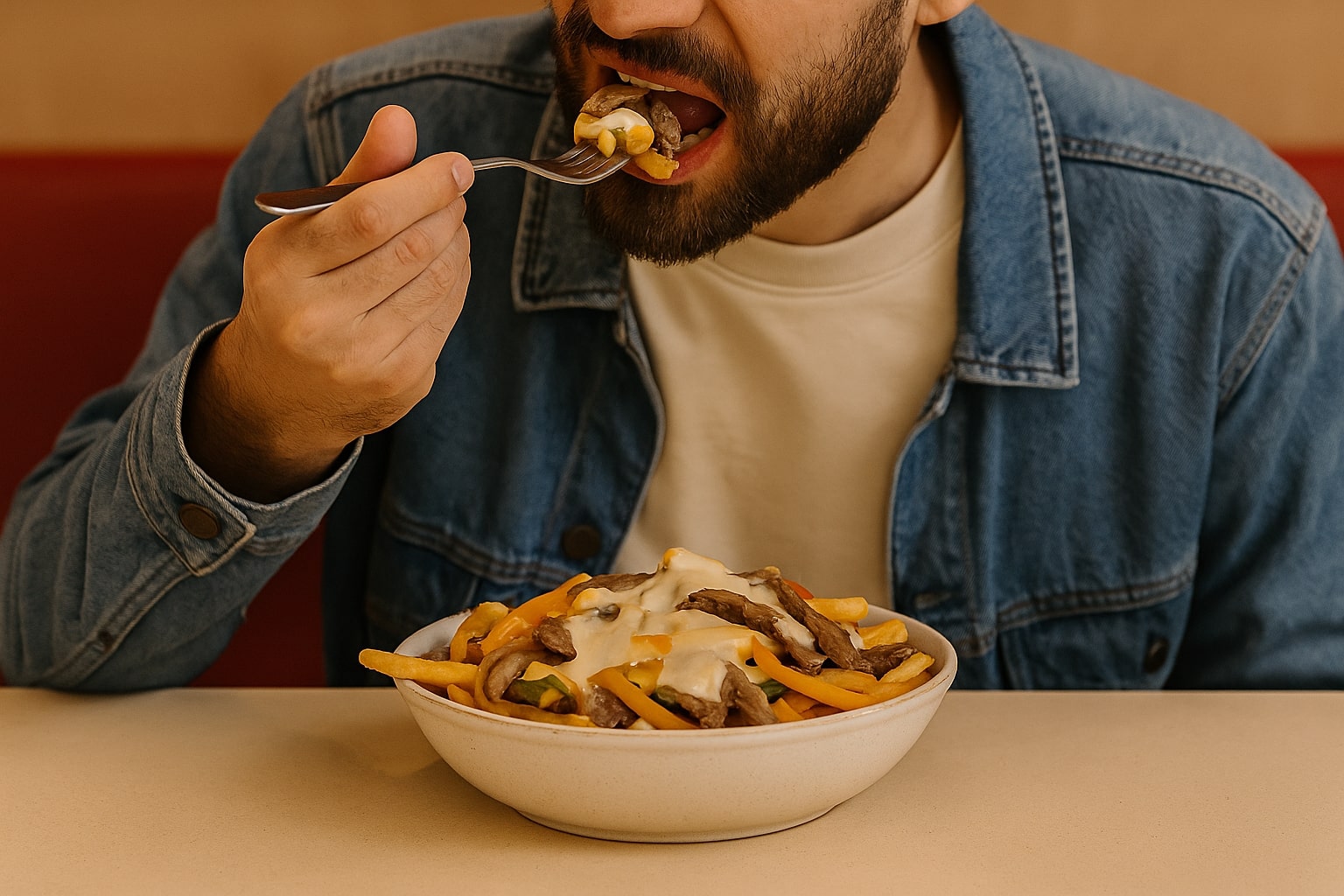 Philly Cheesesteak Poutine