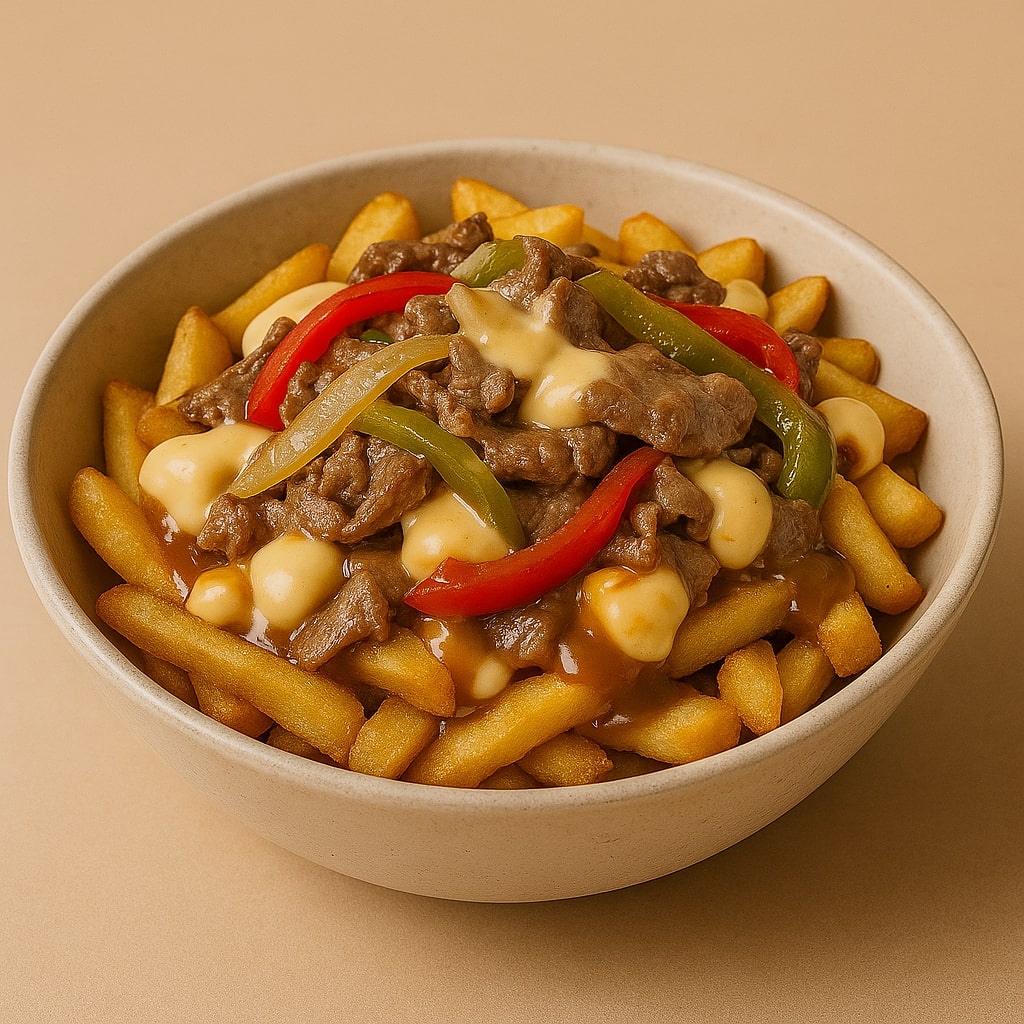Philly Cheese steak Poutine
