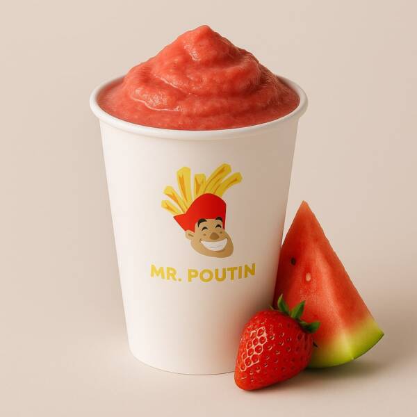 Watermelon and Strawberry Smoothie
