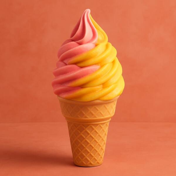 Strawberry and Mango Ice Cream MR. Poutin